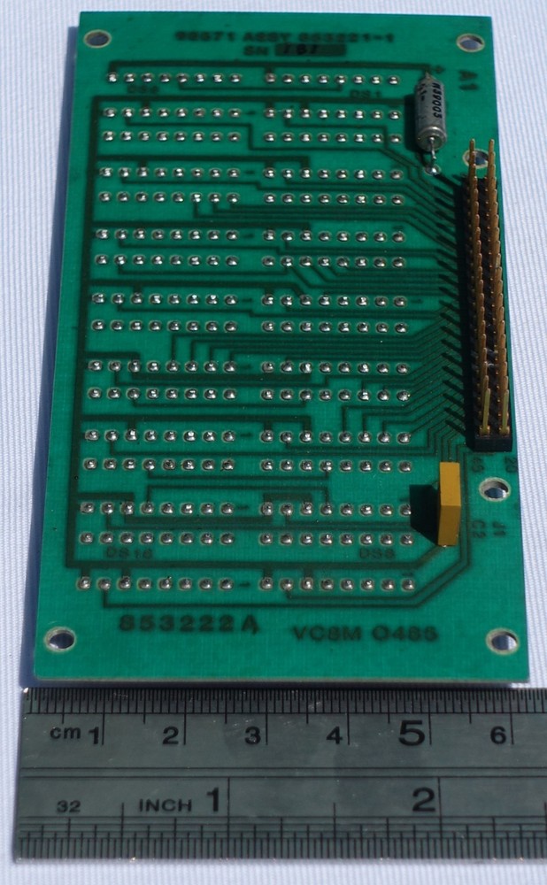 Vintage Aviation LCD Screen Assy