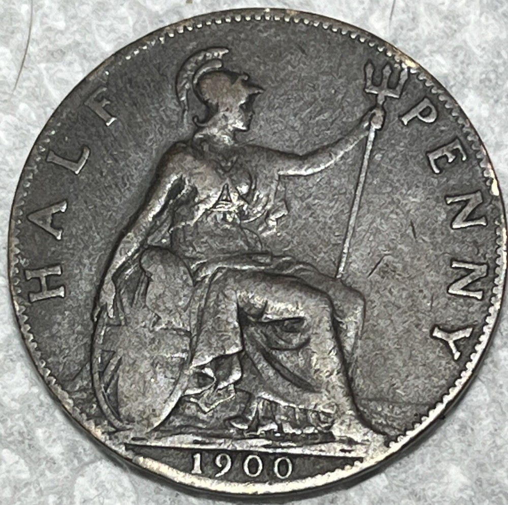 Great Britain 1/2 Penny 1900, Coin