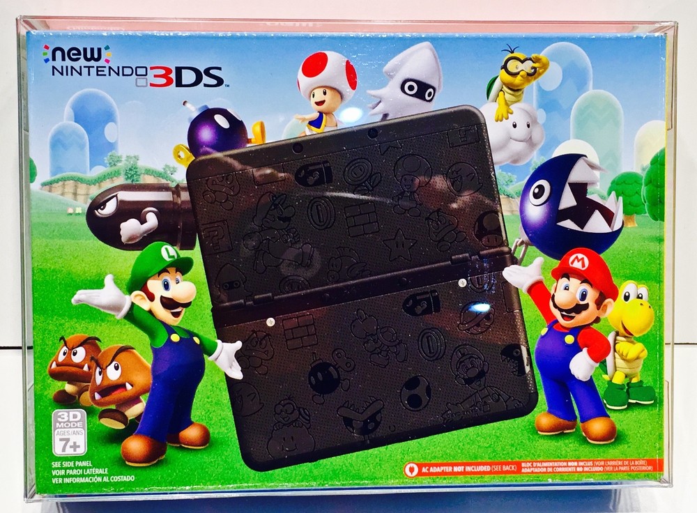 1 Box Protector Only For "New" 3DS BLACK FRIDAY Console Box NTSC Display Case