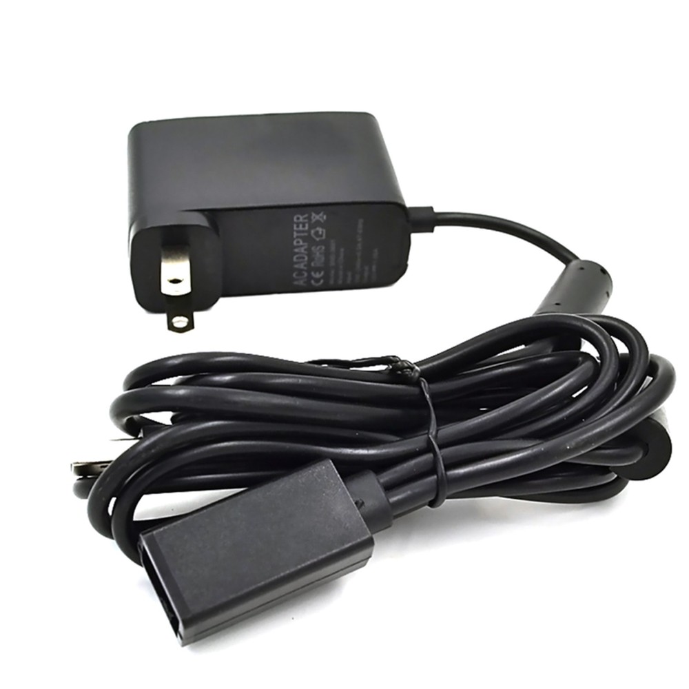 1* USB Charger AC Power Supply Adapter Cable For XBOX 360 Console Kinect Sensor