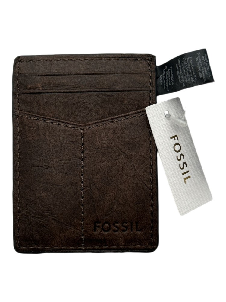Fossil Ingram Wallet Brown