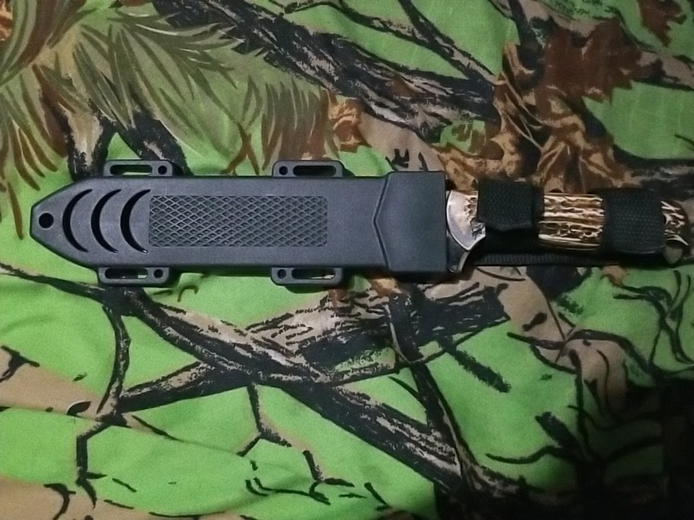 10 Inch Shinning Stainless Blade With A Hard Plastic Case