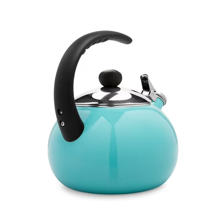 Farberware Luna 2.5 Qt Tea Kettle, Aqua