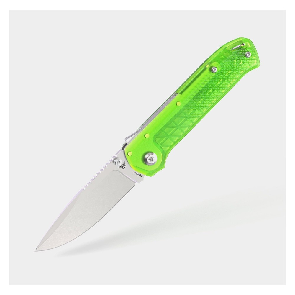 Flytanium Arcade Lite EDC Folding Knife Digital Green Stonewash