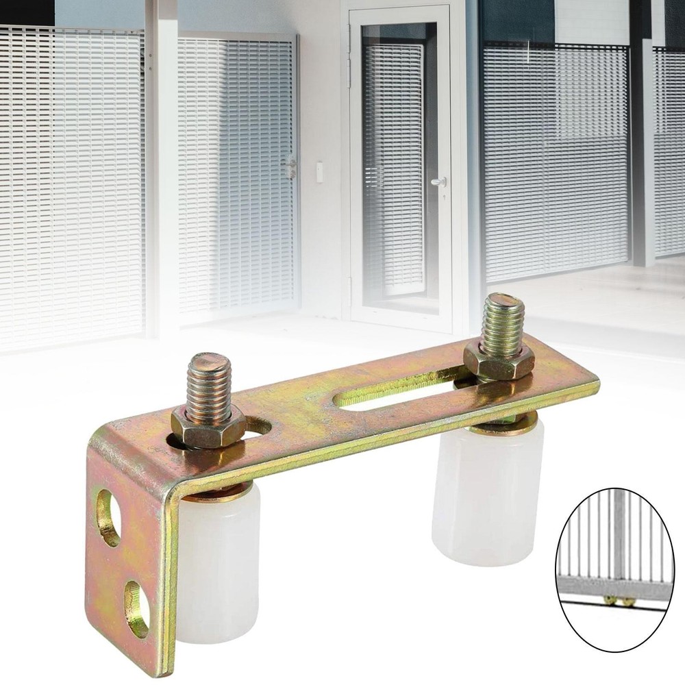 Slide Gate Rollers with Bracket Sliding Gate Nylon Rollers for Yard