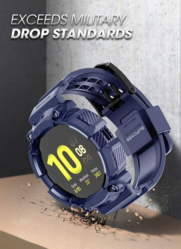 For GalaxyWatch 6 6Classic 5Pro 543 Active2 Strap Bands SUPCASE Smart Watch Case