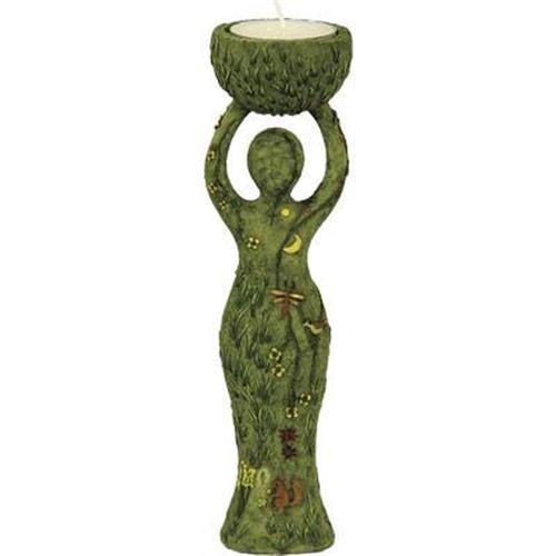 Nurturing Mother Goddess Tealight Candle Holder!