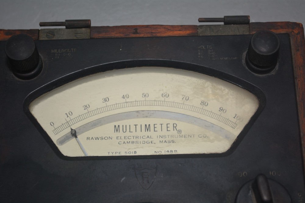 ^ Rawson Electrical Multimeter Type 501B #X1359