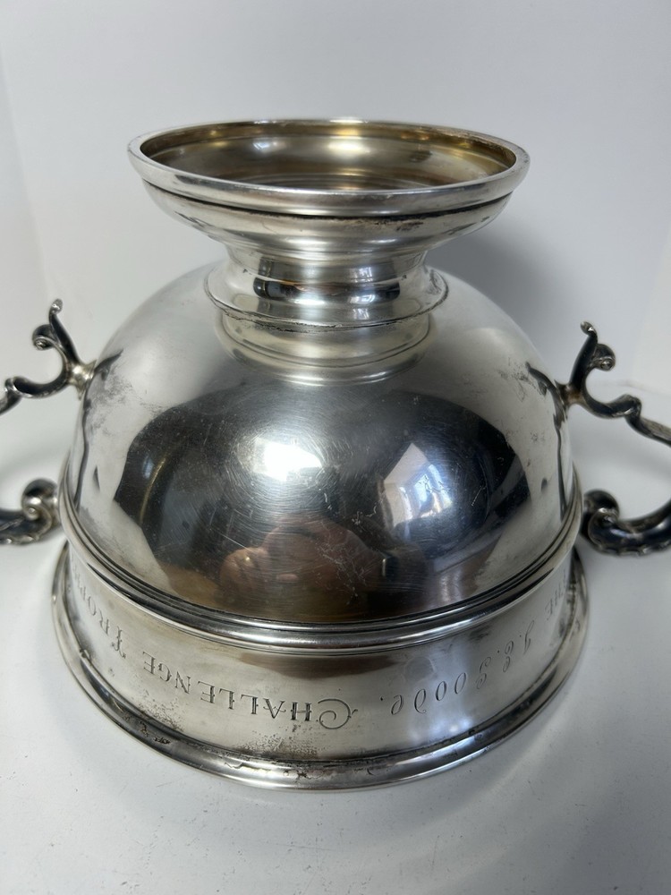 Vintage Sterling Silver Presentation Trophy Cup 500g J E Goode Challenge Trophy