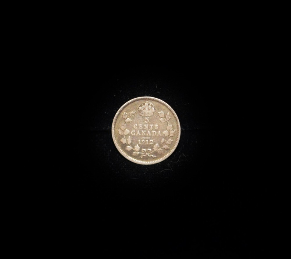 1912 Canada 5C KM 22 #CR11425