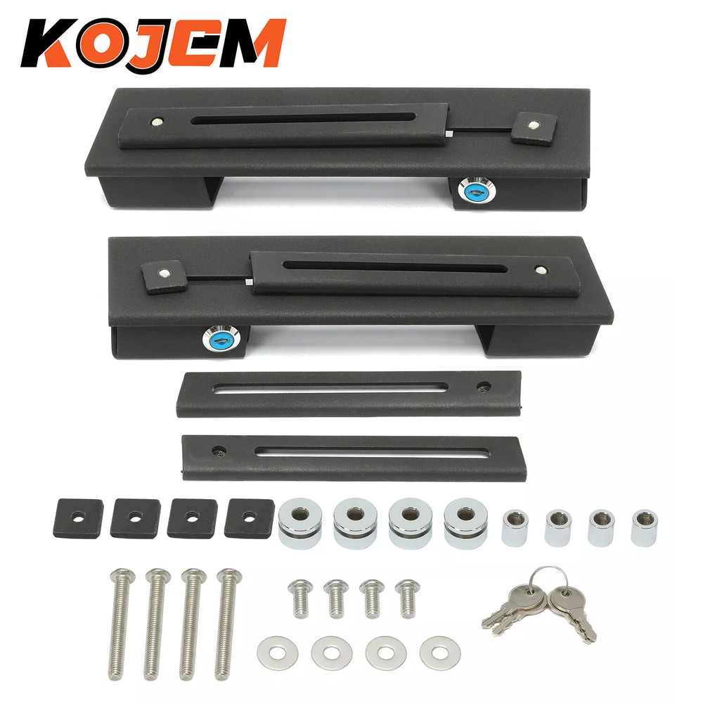 Hard Saddle Bag Detachable Quick Release Mounting Brackets For Harley Davidson