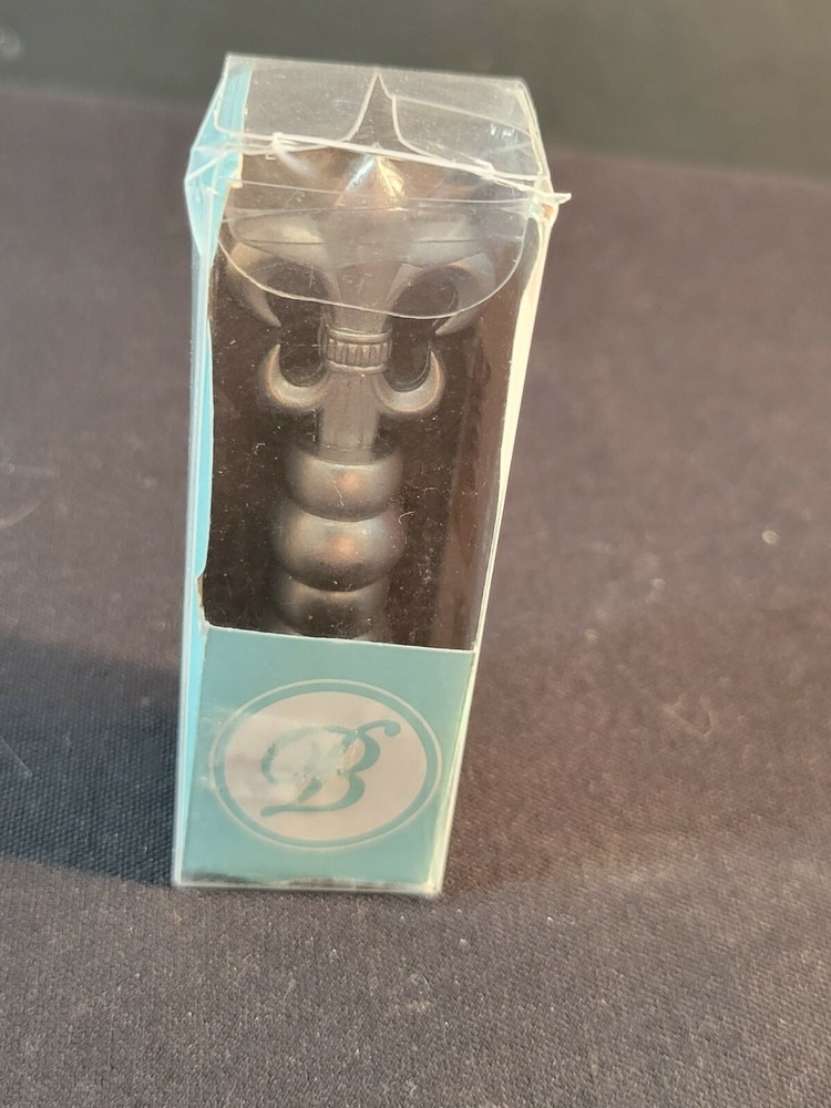 Monogram Wax Stamper LETTER B Silver Metal Gartner Studios