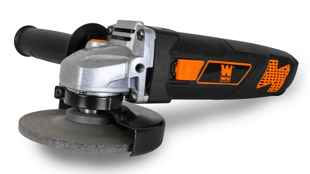 Lightweight 4-1/2-Inch 7-Amp Angle Grinder w/Reversible Handle