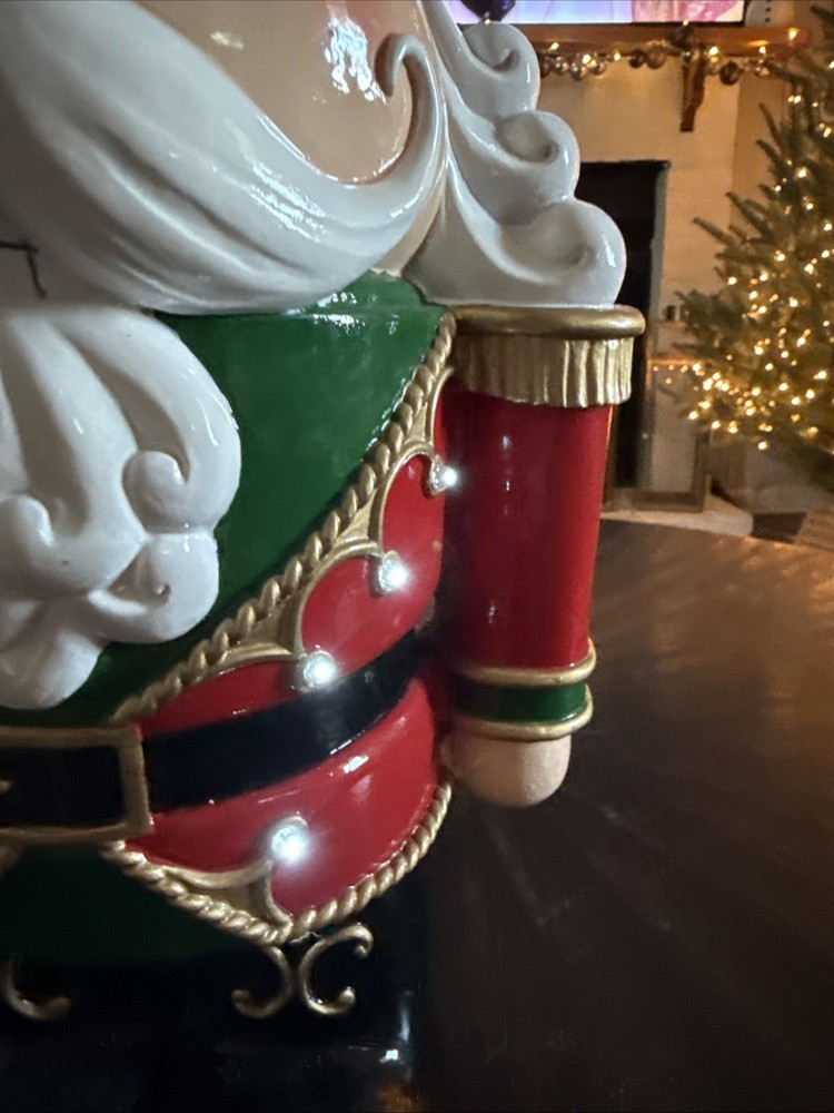 17" Nutcracker With LED Lights - New