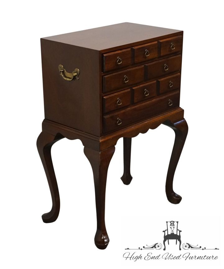 HICKORY CHAIR Co. Solid Mahogany Traditional Style 26" Silver Chest