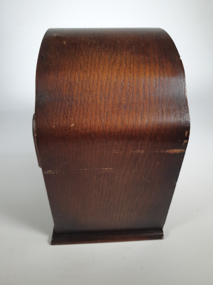 British Made Vintage Westminster Chime Mantel Clock Case For Clockmakers Spares