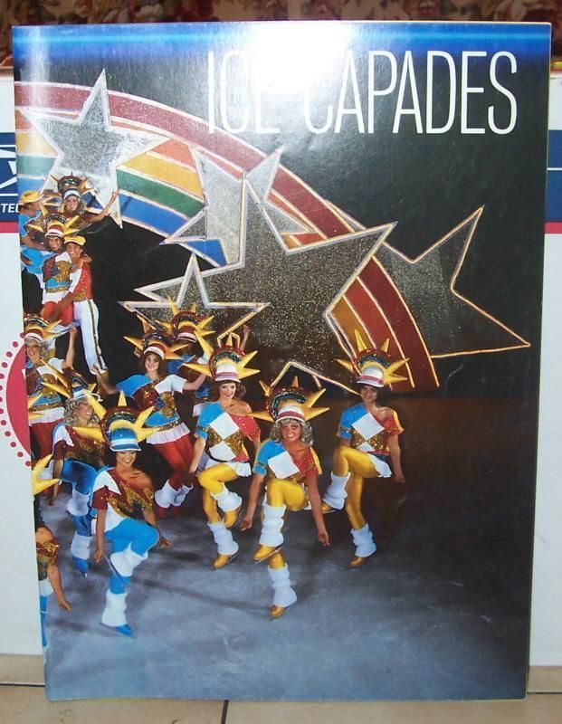 1985 Ice Capades Official Program Ice skating