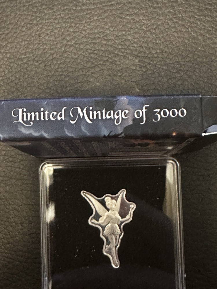 Tinker Bell .999 Silver 5 Gram Limited Mint 3K~Pan Silver