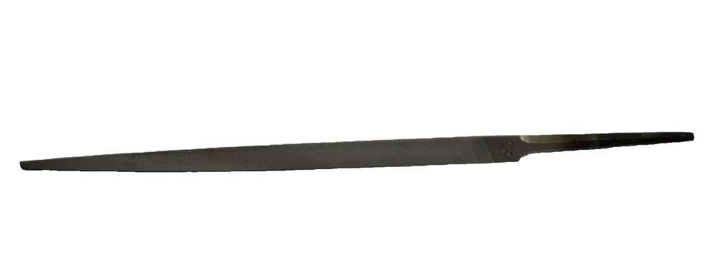 6" Triangular File Nicholson 3-Square 41498 #2 Double Cut Medium Swiss Pattern