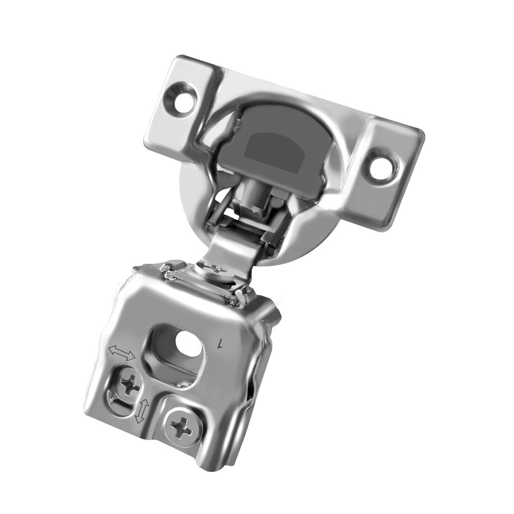Berta  1" Overlay Soft Closing Face Frame Cabinet Door Hinges (60 Pack)
