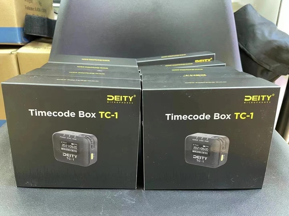 Deity TC-1 Kit Wireless Timecode Box 2.4G Radio 250ft Timecode Accuracy 0.5ppm