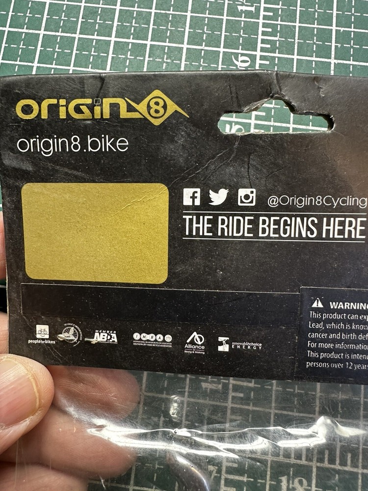 NOS Origin8 Mini Trigger Brake Lever, LH, Silver 120032