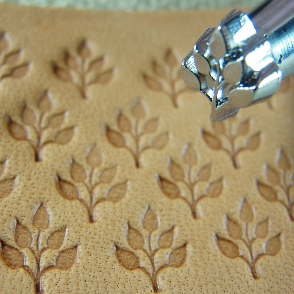 Craft Japan - #E375 Leaf Branch Stamp (Leather Stamping Tool)