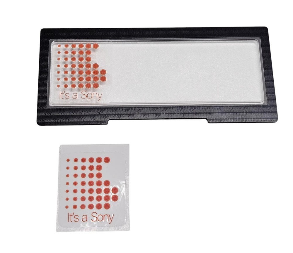 Upgraded version Replacement Cassette Cover Window For SONY Walkman WM-D6C/WM-D6
