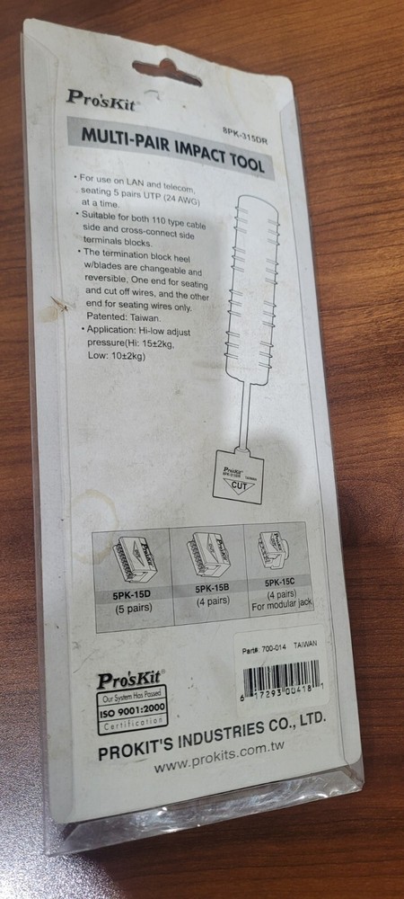 Proskit Industries Multi Pair Impact Tool 700-014