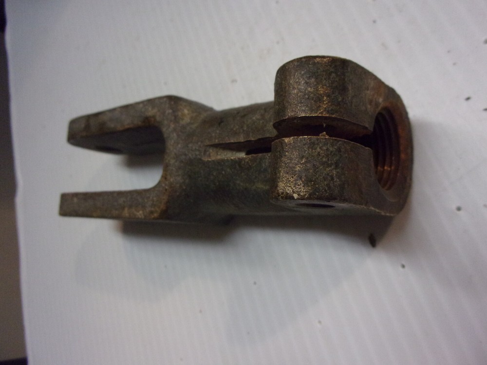 Used Bronze rudder steering control arm 3/4" threaded