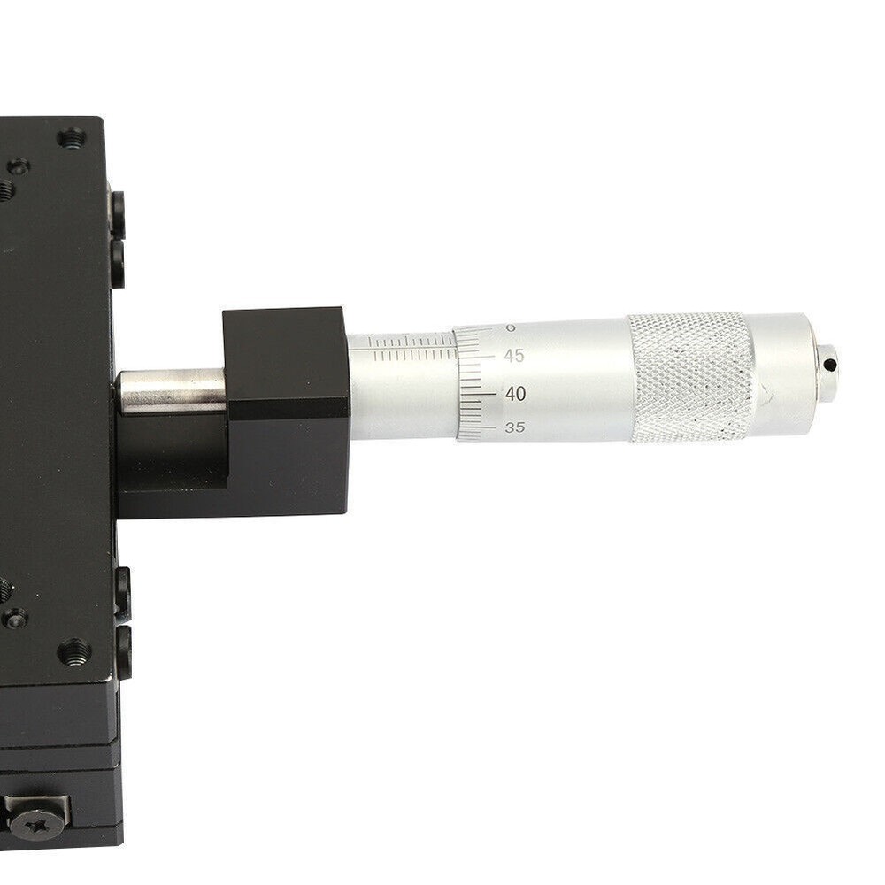 SEMY100‑AC Micrometer Manual Slide Table Trimming Platform Cross Roller Stages