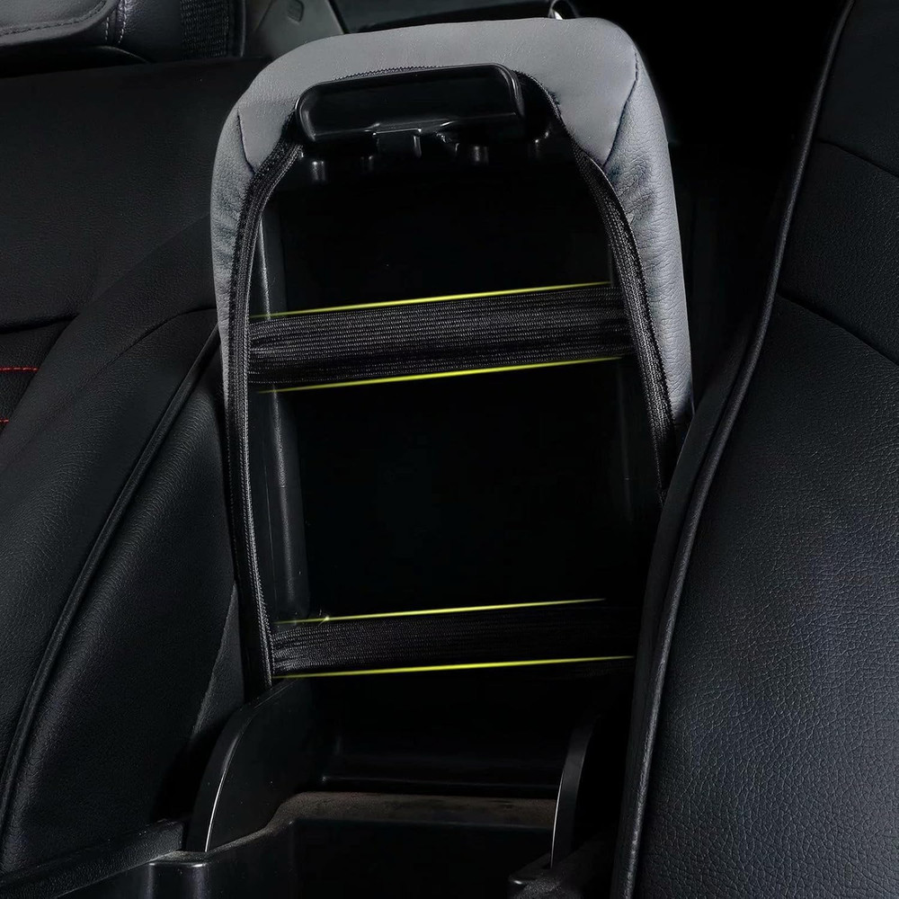 Light Gray Console Covers for 2013-2018 Subaru Forester Armrest Covers for Subar