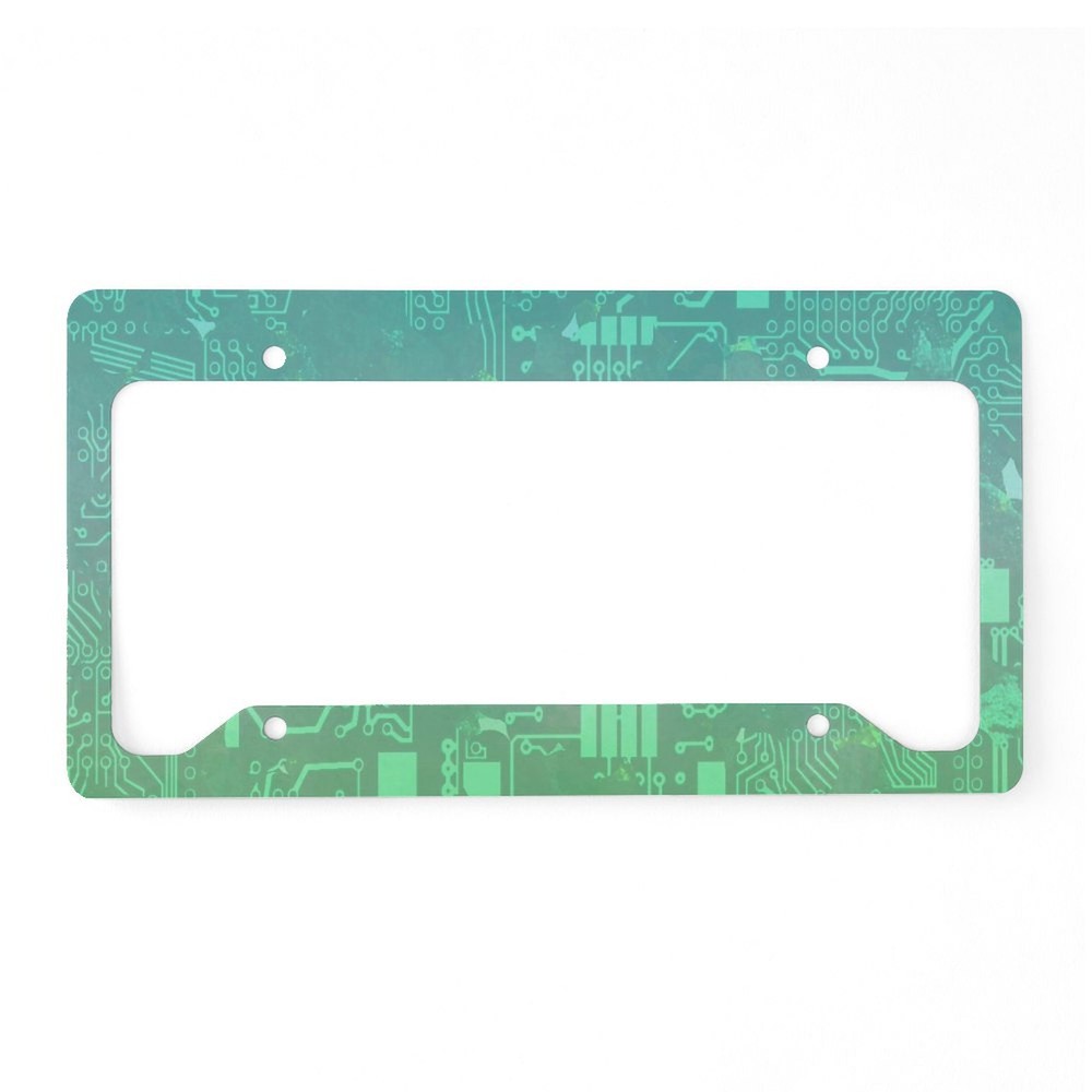 CafePress Computer Board License Plate Holder License Frame (26850207)