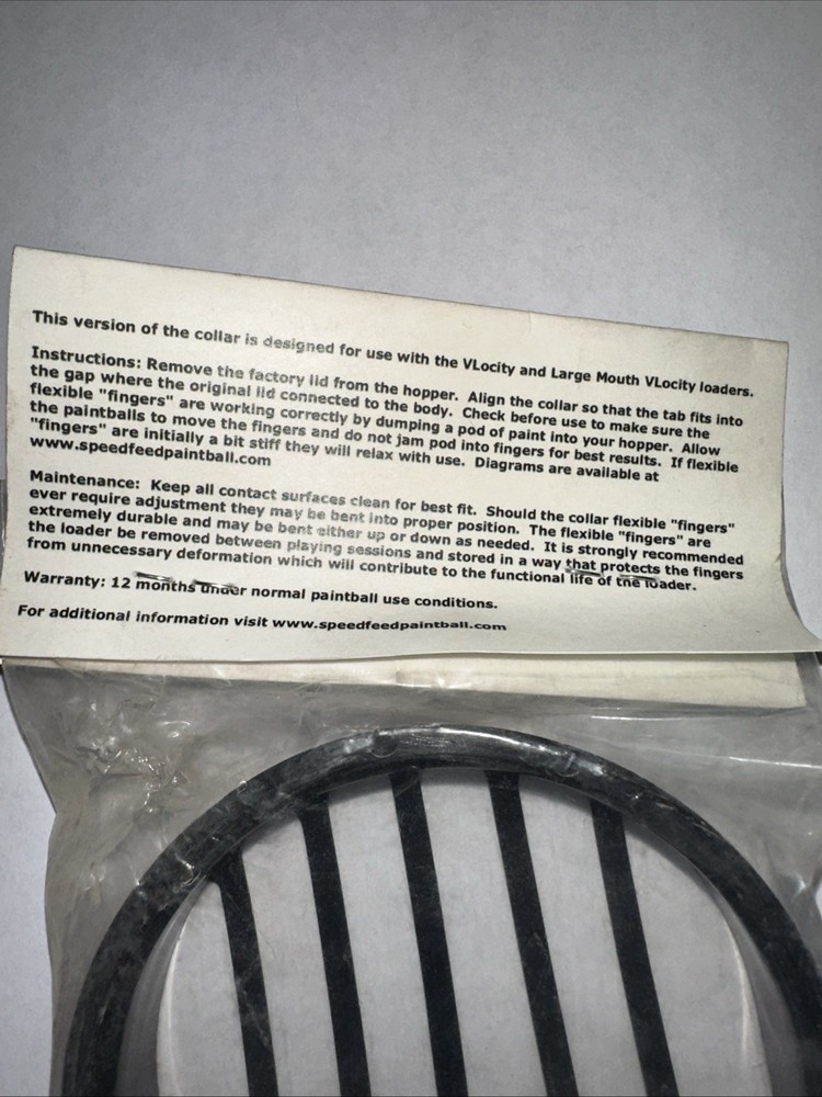 VLocity JR G3 Speed Feed -Black