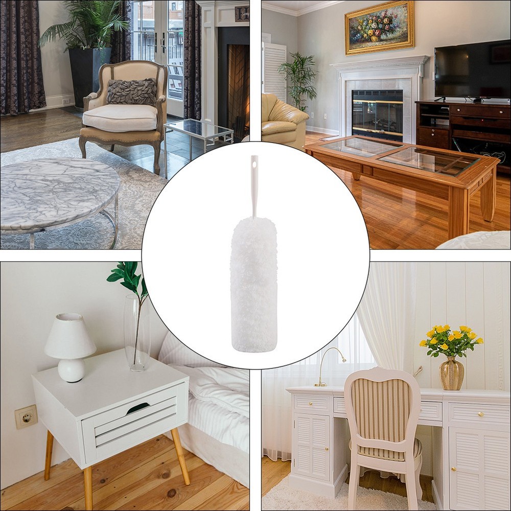 Dust Cleaning Brush Washable Microfiber Duster Bendable Hand Sweeper