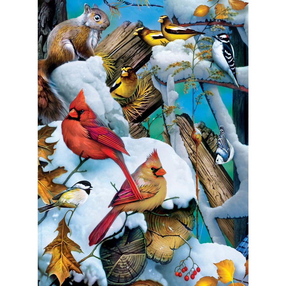 MasterPieces 3-Pack - Audubon 500 Piece Jigsaw Puzzles