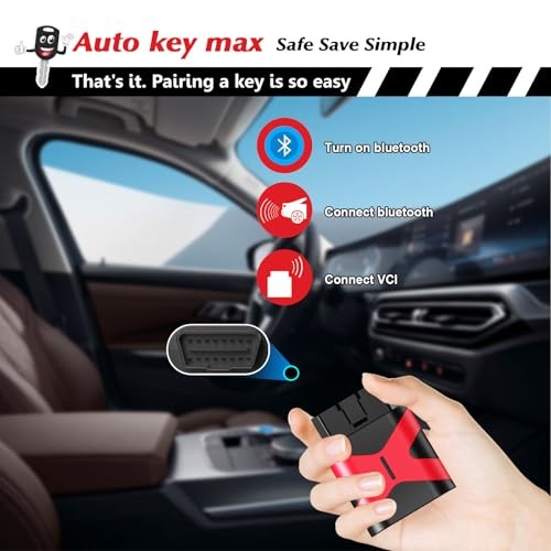 Programmable Keyfob, Replacement Car Keys Fob and 4 Btn (SUV) Programmer Kit