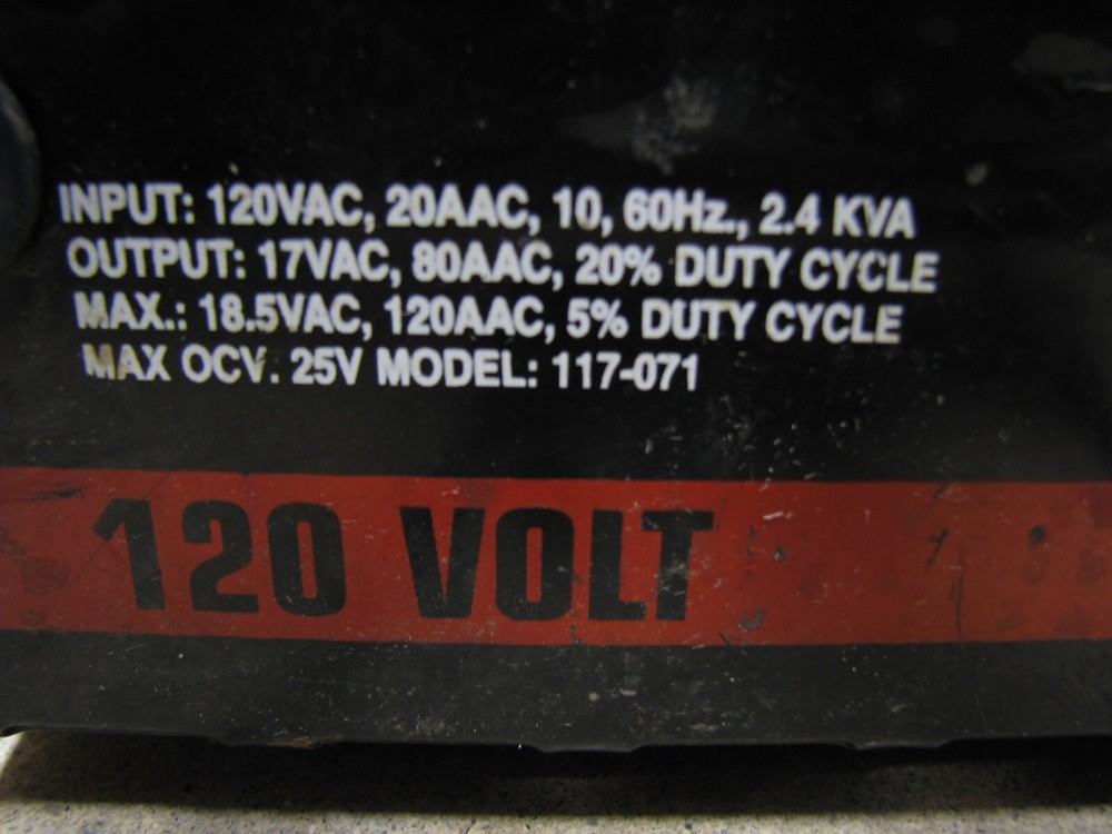 Century 80 MIG Welder 115volt