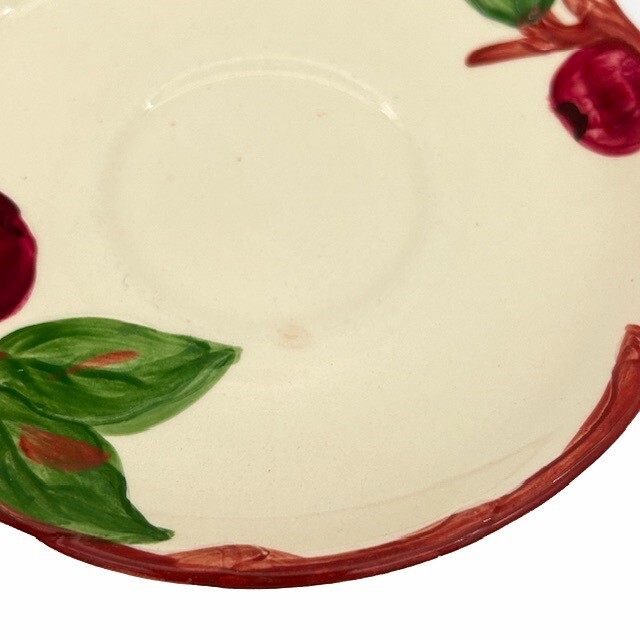 Franciscan Earthenware USA Apple Saucer 6 inch Replacement