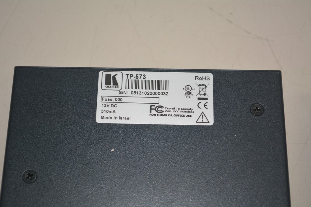 Kramer DigiTOOLS TP-573 HDMI RS232 IR Line Transmitter & TP-574 Receiver #W2736