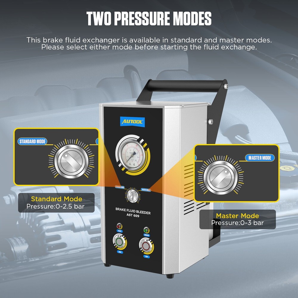 Automatic Brake Fluid Exchange Machine Auto Master Cylinder Brake Bleeder Kit