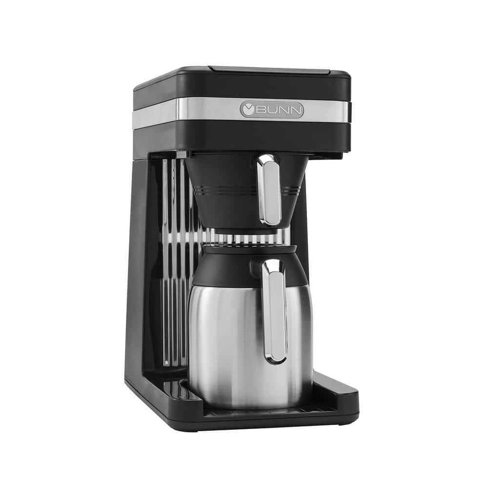 Bunn Drip Coffee Maker Speed Brew Platinum 10-Cup Serving w/Fast Brew Technology