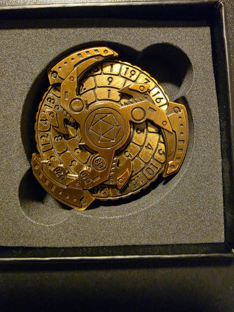Metal DnD Dice Spinner