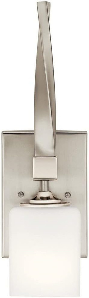 55000BK Marette Wall Sconce, 1-Light, Black