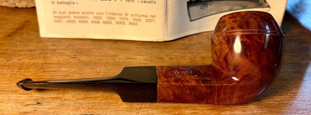 VINTAGE "SAVINELLI EXTRA" 504 FULL REFURBISHED PIPE