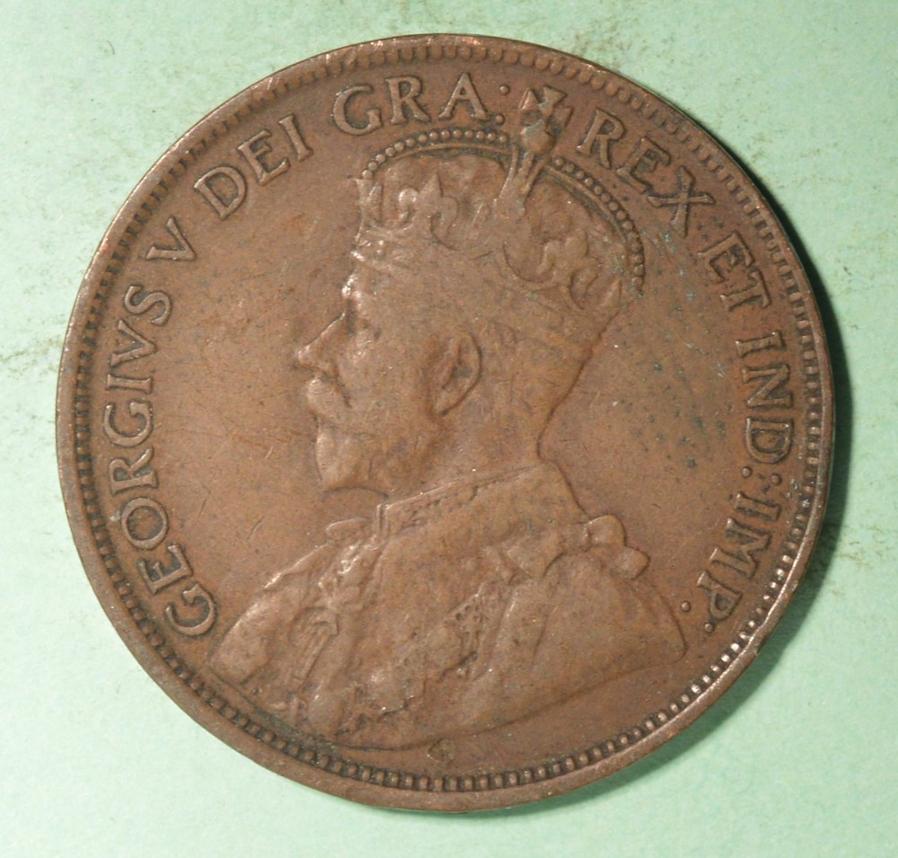1918 - Canada Large Cent - INV# X-247