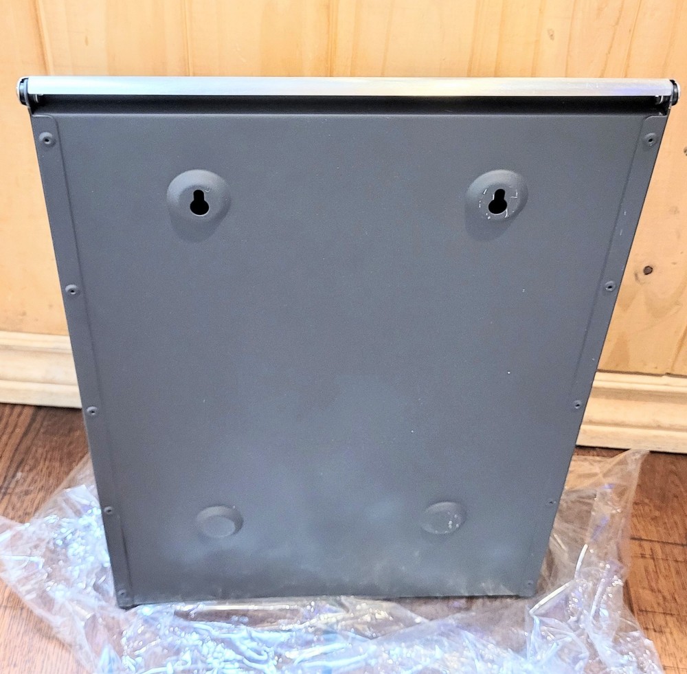 Post Master Steel Wall Mount Mailbox Locking Customizable Colors & Monograms