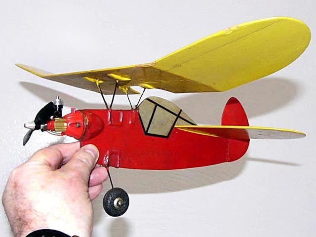 Ebenezer Flea .010 17" Wingspan RC Model Airplane Printed Plans &Templates