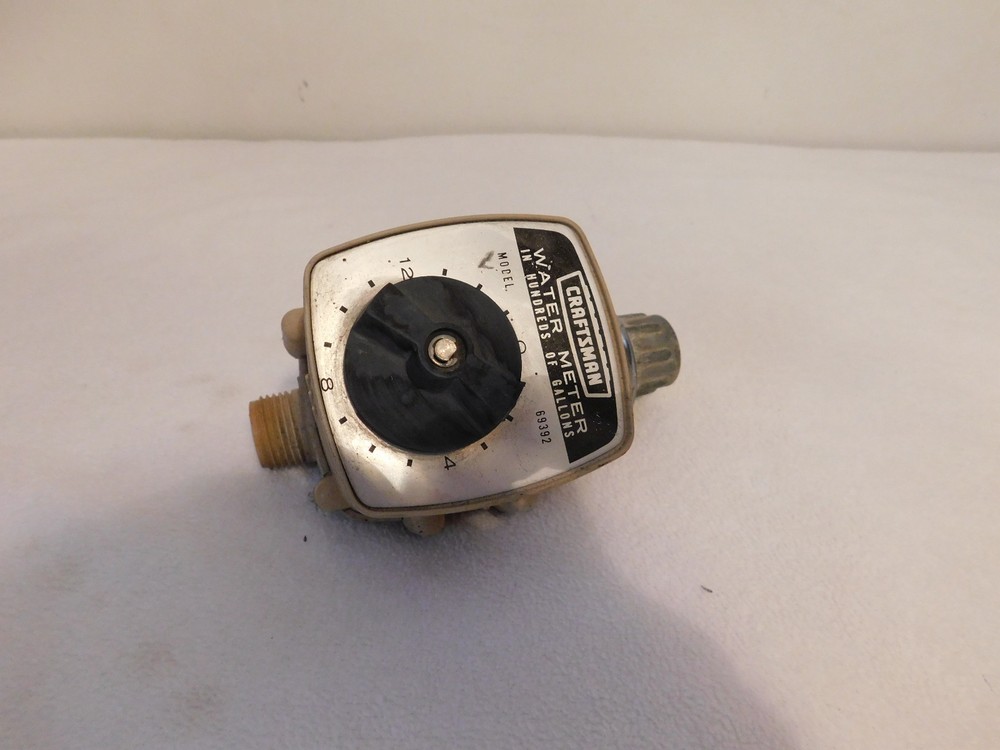 Craftsman water meter 69392