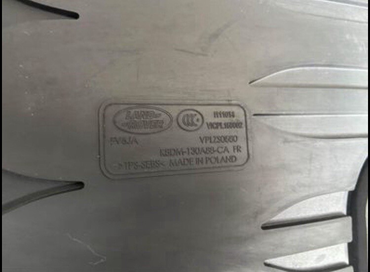 RANGE ROVER EVOQUE L551 FRONT AND REAR DRIVER’s SIDE 2019+